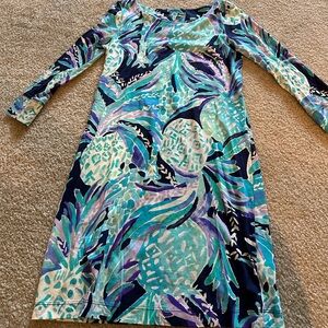 Lilly Pulitzer Quarter Sleeve Dress Mini